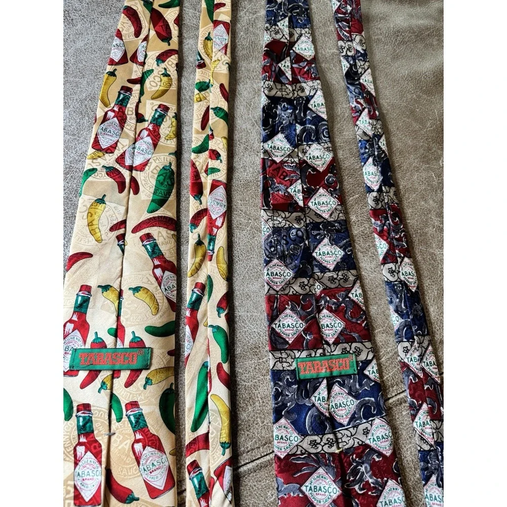 Tabasco vtg neckties
